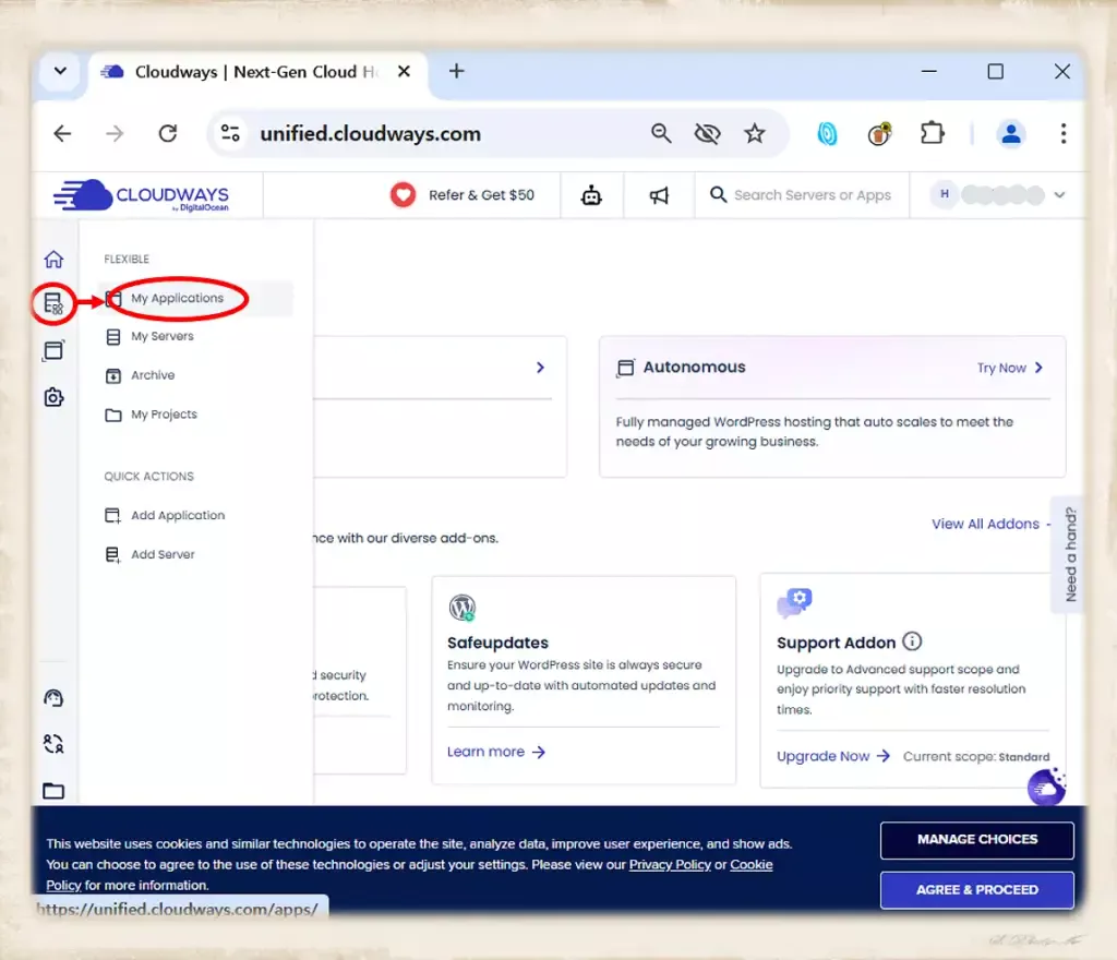 워드프레스 글쓰기_수동 백업_서버 어플진입