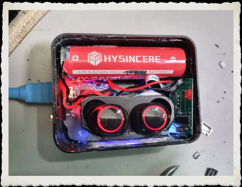 블루투스 이어폰 M90 M25 개조 사용기_충전테스트