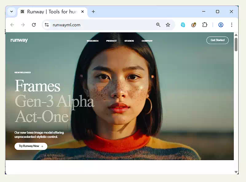 생성형 AI 무료 비교_생성형 AI 무료 툴_Runway