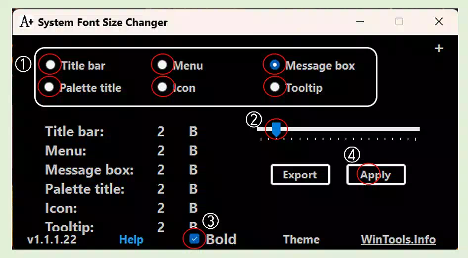윈도11 폰트 크기_유틸