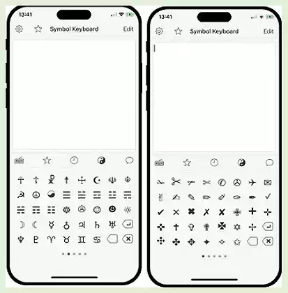 아이폰 하트 특수 기호_Symble Keyboard